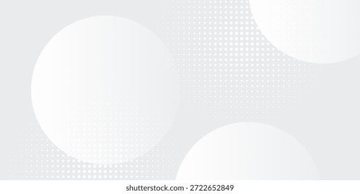 White geometric abstract background overlap layer on bright space with lines effect decoration.  cirlcle old