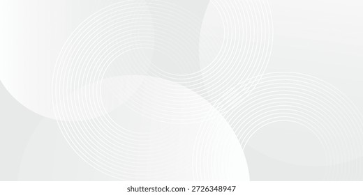El fondo abstracto geométrico blanco se superpone en el espacio brillante con la decoración del efecto de las líneas.