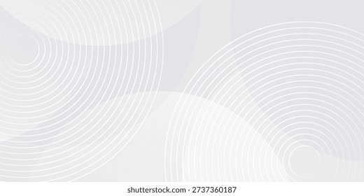 White geometric abstract background overlap layer on bright space with lines effect decoration. Modern graphic design element. eps10