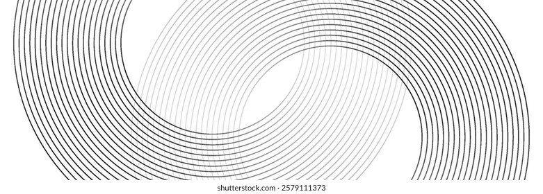 White geometric abstract background overlapping layers on bright space with line effect decoration.