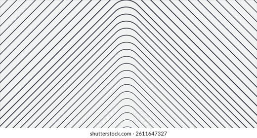 White geometric abstract background overlapping layers on bright space with line effect decoration. Circle style concept modern graphic design element modern background