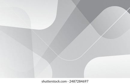 White geometric abstract background. Vector illustration