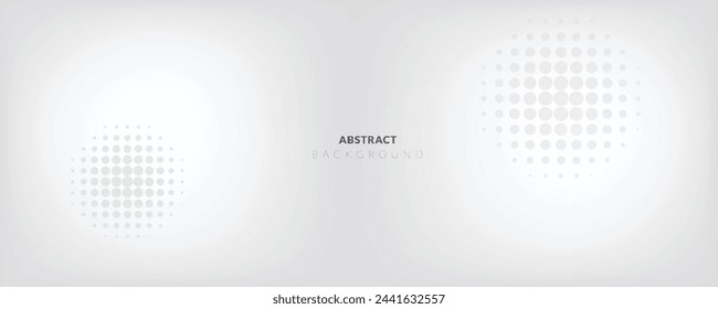 White geometric abstract background with waves effect. Minimal modern graphic design element cutout style concept for banner, flyer, card, or brochure cover
