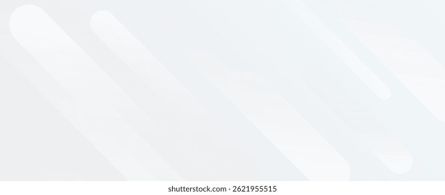 white geometric abstract backround. minimalist banner white gradient. Vector EPS 10