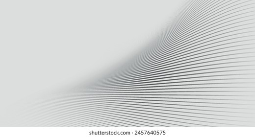 White geometric abstract transparent background layer overlapping light space with modern line effect decoration