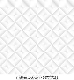 White geometric abstract vector background.