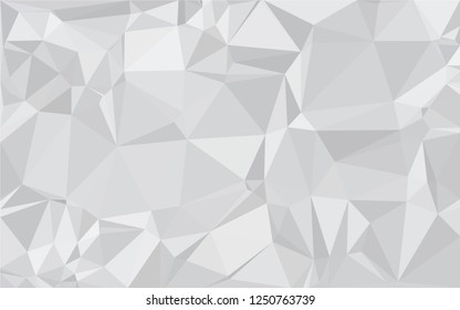 White geometric background. Abstract vector pattern