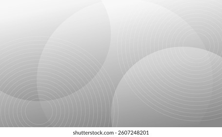White geometric background with a clean circle composition, creating a modern, abstract, and minimal visual. Great for branding, design, and presentation uses.