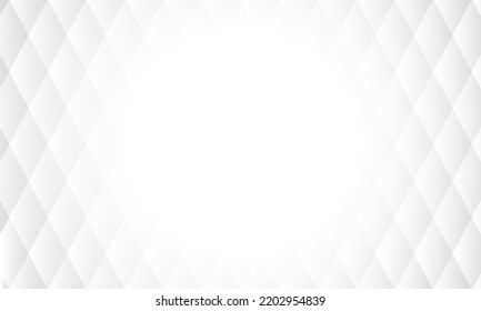 Diseño de plantilla de fondo geométrico blanco. Fondo geométrico elegante de color blanco y gris