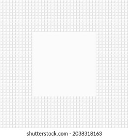 White geometric background. Vector illustration. 