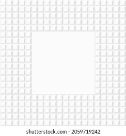 White geometric background. Vector illustration. 