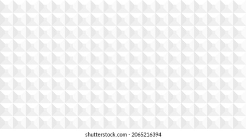 White geometric background. Vector illustration. 