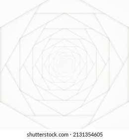 White geometric background. Vector illustration. 