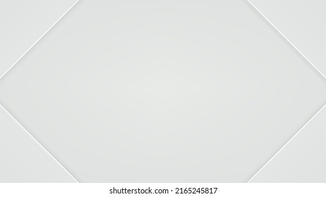 White geometric background. Vector illustration.