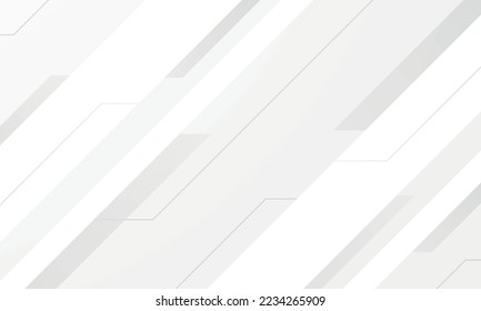 White geometric gradient abstract background
