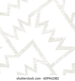 White geometric pattern. Grunge effect (vector eps 10)