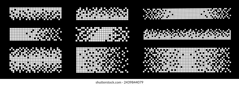 White geometric square pattern design. squares abstract background. 