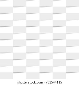 White geometric texture. Abstract seamless background vector illustration.