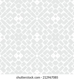 White geometric texture in art deco style for Christmas and holiday decor or wedding invitation background. Seamless vector pattern for winter fashion