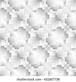 White geometric texture - a seamless background