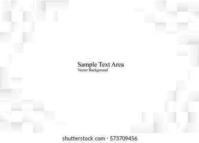White geometric texture. Vector background