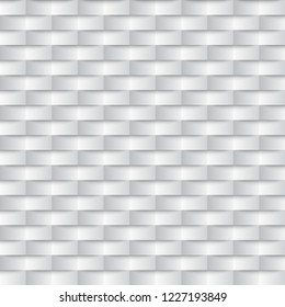 White geometric texture. Vector illustration. Abstract 3d background