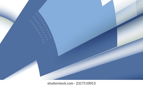 White geometrical background. Minimal concept vector illustration