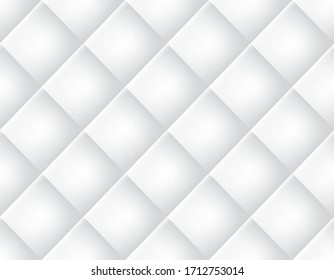 white geometrical background, seamless pattern, vector illustration 