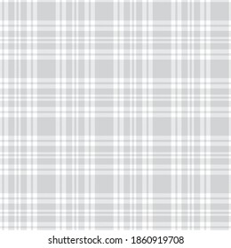 Patrón sin soldadura de White Glen Plaid adecuado para textiles y gráficos de moda