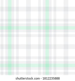 White Glen Plaid textured seamless pattern suitable for fashion textiles and graphics