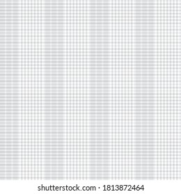 White Glen Plaid textured seamless pattern suitable for fashion textiles and graphics