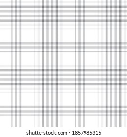 White Glen Plaid textured seamless pattern suitable for fashion textiles and graphics