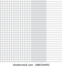 White Glen Plaid textured seamless pattern suitable for fashion textiles and graphics