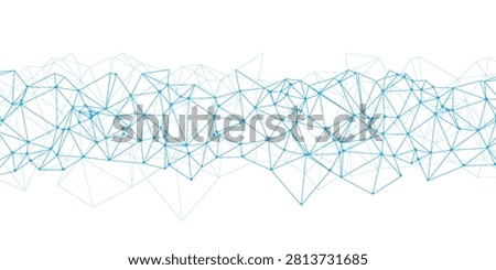White global communication banner with colorful network.