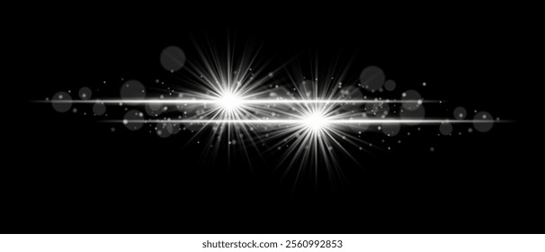 White glow. Shining, illumination, particles, radiance, bokeh, shimmer, brilliance, light streaks, energy, magic, elegance, celestial, abstract, festive, decoration, sparkling, luxurious, luminous