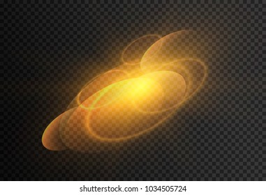 White glowing light burst explosion with transparent. Vector illustration for cool effect decoration with ray sparkles. Bright star. Transparent shine gradient glitter, bright flare. Glare texture.