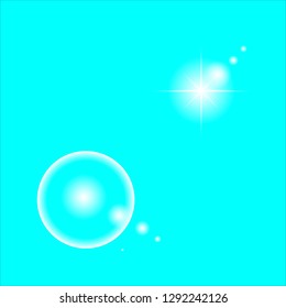 White glowing light burst explosion with transparent. Vector illustration for cool effect decoration with ray sparkles. Bright star. Transparent shine gradient glitter, bright flare. Glare texture.