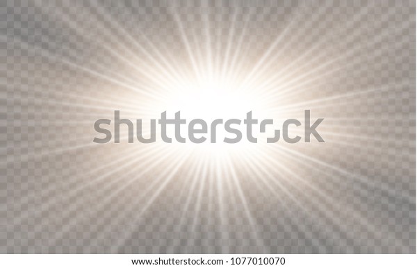 White Glowing Light Burst Explosion On Stock Vector (Royalty Free ...
