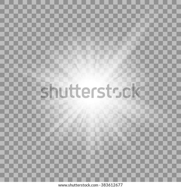 White glowing light burst explosion with
transparent. Vector illustration for cool effect decoration with
ray sparkles. Bright star. Transparent shine gradient glitter,
bright flare. Glare
texture.