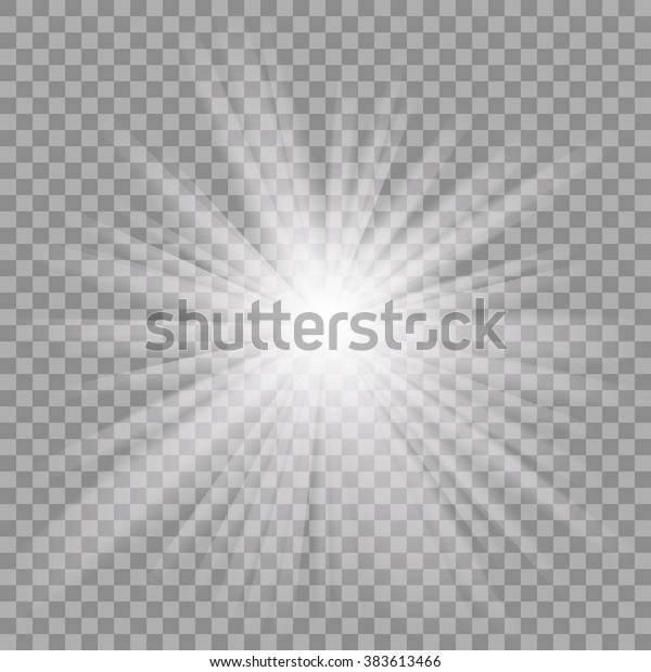 White glowing light burst explosion with
transparent. Vector illustration for cool effect decoration with
ray sparkles. Bright star. Transparent shine gradient glitter,
bright flare. Glare
texture.