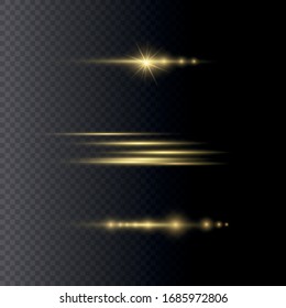 White glowing light explodes on a transparent background. Sparkling magical dust particles. Bright Star. Transparent shining sun, bright flash. Vector sparkles. To center a bright flash.