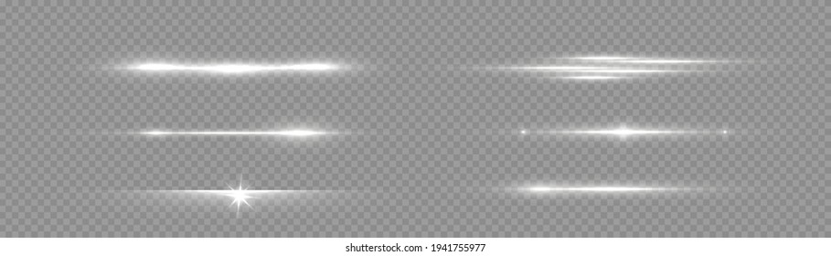 La luz blanca brillante explota sobre un fondo transparente. Centrar un flash brillante. Parpadeando mágicas partículas de polvo. Estrella brillante. Sol brillante transparente, brillante. El vector brilla. 