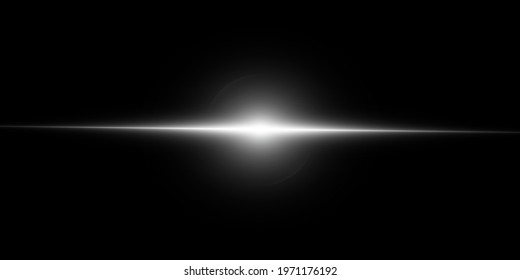 White glowing light explodes on a transparent background. Bright Star. Transparent shining sun, bright flash. Vector graphics.	
