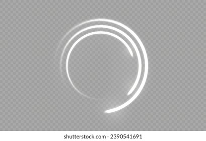 White glowing light explodes on a transparent background. Sparkling magical dust particles. Bright Star. Transparent shining sun, bright flash. Vector sparkles. To center a bright flash.