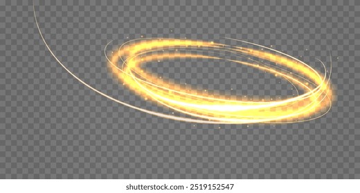 White glowing shiny lines effect vector background. Luminous white lines of speed. Light glowing effect. Light trail wave, fire path trace line and incandescence curve twirl.