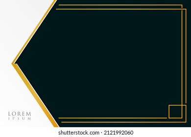White and Gold Abstract Background vector illustration