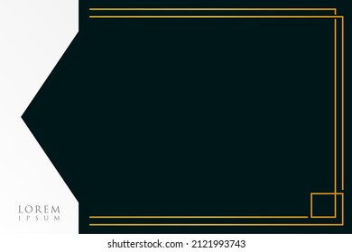 White and Gold Abstract Background vector illustration