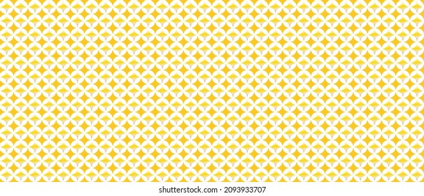 White with gold geometric japanese pattern background. Modern abstract vector texture.