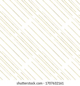 White and gold seamless pattern with stripes glitter foil textured. Abstract artistic simple minimal background. Bright shiny illustration for fabric design, wallpaper, decorative paper, web