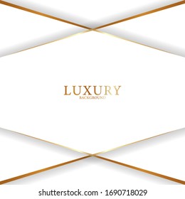 White and gold textile background